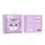 Навушники AirPods Pro Hoco EW48 white + case cat purple 33558 фото