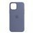Silicone case Full iPhone 12 Pro Max Lavender grey 26606 фото