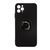 Silicone cover Ring iPhone 11 black 05740 фото