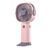 Вентилятор з акумулятором KLW-F8 pink 41459 фото