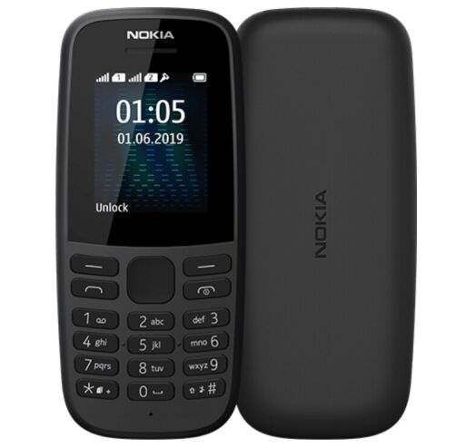 Телефон Nokia 105 1SIM 2019 (ТА-1203) Black UA 20731 фото