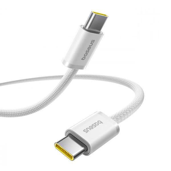 Cable Baseus Dynamic 4 Fast Charging Type-C to Type-C 100W (2m) white 46392 фото