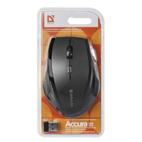 Мишка Bluetooth Defender MM-365 black 33580 фото