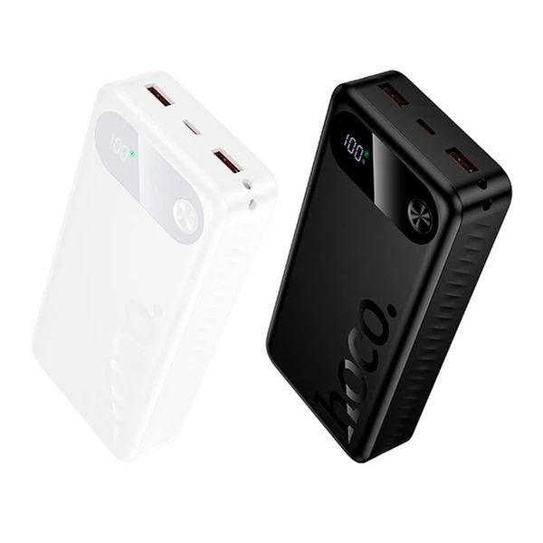 Power bank 20 000 mAh Hoco J154 PD22,5W+QC3.0 Display white 44859 фото