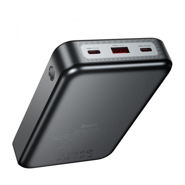 Power bank 20 000 mah Hoco Q30A 130W 1USB/QC3.0/22.5W/1PD 100W/2PD 30W (input Type-C 60W) black 00701 фото
