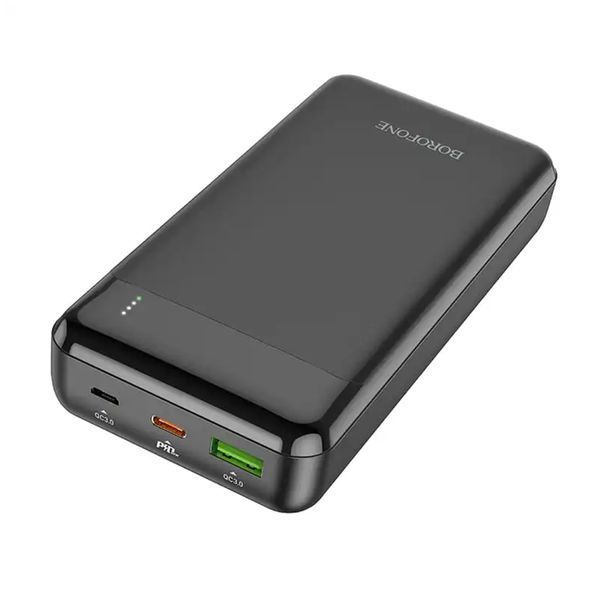 Power bank 20000 mah Borofone J19A 20W PD20W+QC3.0 Led black 29787 фото