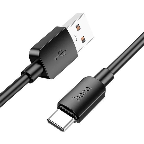 USB Cable Hoco Type-C X96 3A 27W 0,25m black 46998 фото