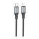 Cable Hoco Type-C to Lightning X92 3A 3m black 37284 фото 2