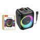 Колонка Bluetooth Hoco HA1 Power 30W + мікрофон black 37805 фото 4