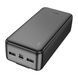 Power bank 30000 mAh Hoco J118B + cable Type C/lightning Led black 35532 фото 2