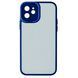 Силікон Xiaomi RedMi A1 Plus Metal Lens dark blue 30712 фото 1