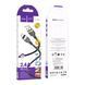 USB Cable Hoco Lightning X109 2.4A 2m black 39675 фото 1