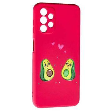 Silicone cover Art Samsung A03/A035F 2022 marsala Avocado 29836 фото