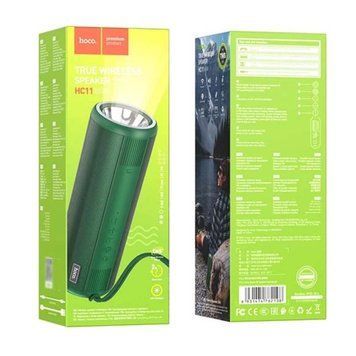 Колонка Bluetooth Hoco HC11 green 40180 фото