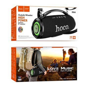 Колонка Bluetooth Hoco HA4 Power 2-20W - 40W black 37806 фото