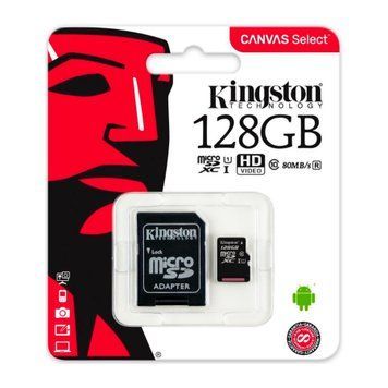 MicroSD 128 GB Kootion UHS-1 Class 10+ SD adapter UA 45435 фото