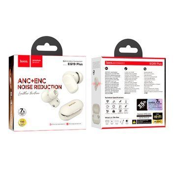 Навушники Air Bluetooth Hoco EQ19 white 46435 фото
