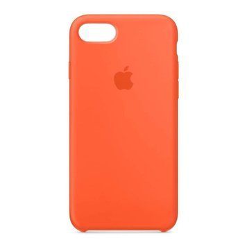 Silicone case iPhone 6/6S orange 09888 фото