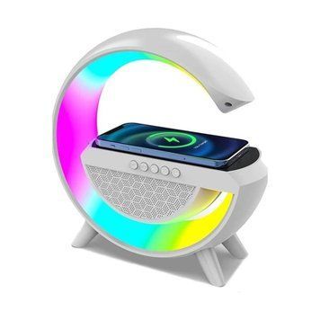 Колонка Bluetooth Borofone DR08 + беспровідна зарядка +світильник 32522 фото
