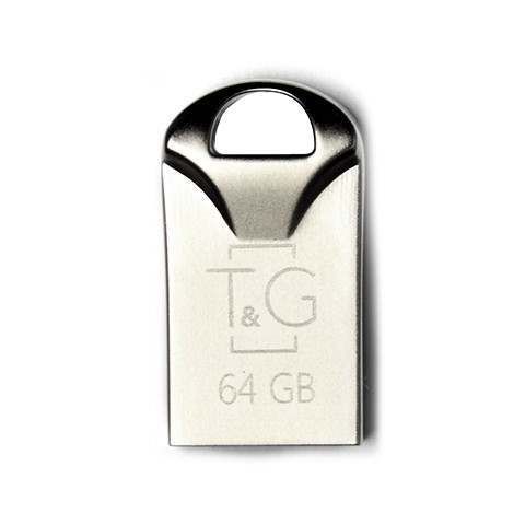 USB Flash 64 GB T&G 106 Metal Silver UA 23715 фото