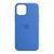 Silicone case Full iPhone 12/12 Pro blue 29082 фото