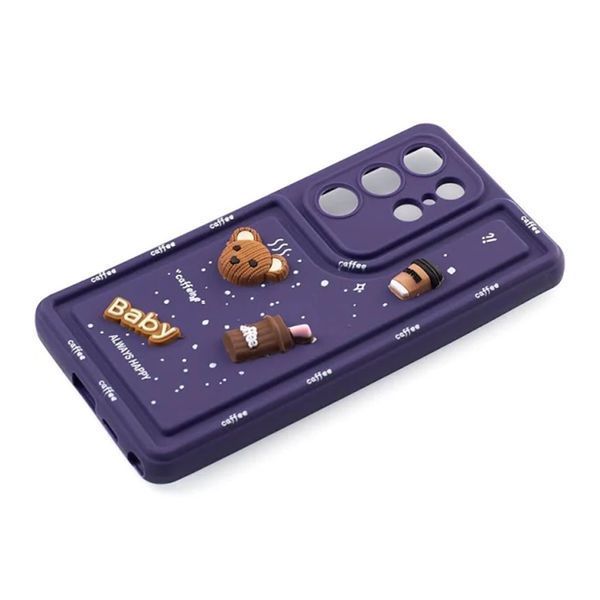 Силікон Xiaomi Redmi 13C Pretty Things purple 36589 фото