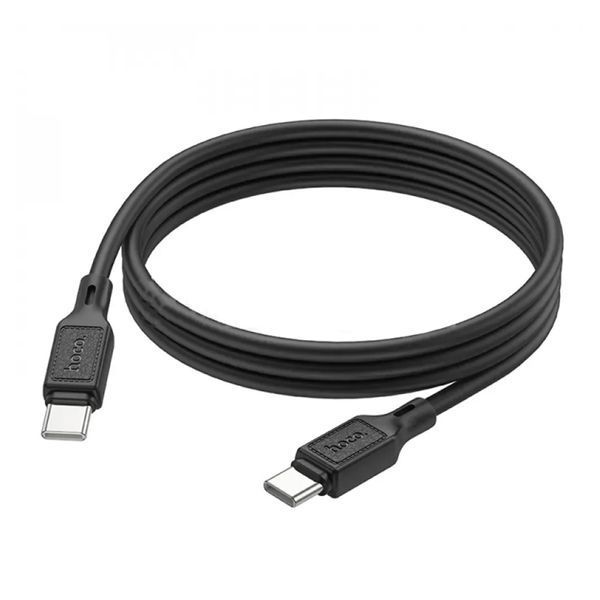 Cable Hoco Type-C to Type-C X90 60w/3A 1m black 31741 фото