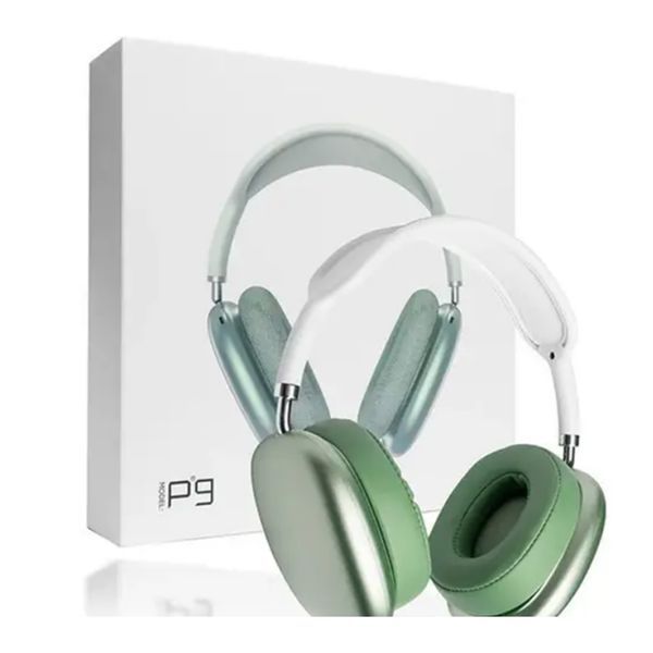 Навушники Big Bluetooth P9 Pro Max green 32827 фото
