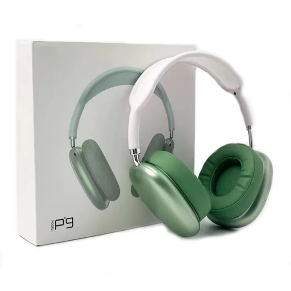Навушники Big Bluetooth P9 green 34197 фото