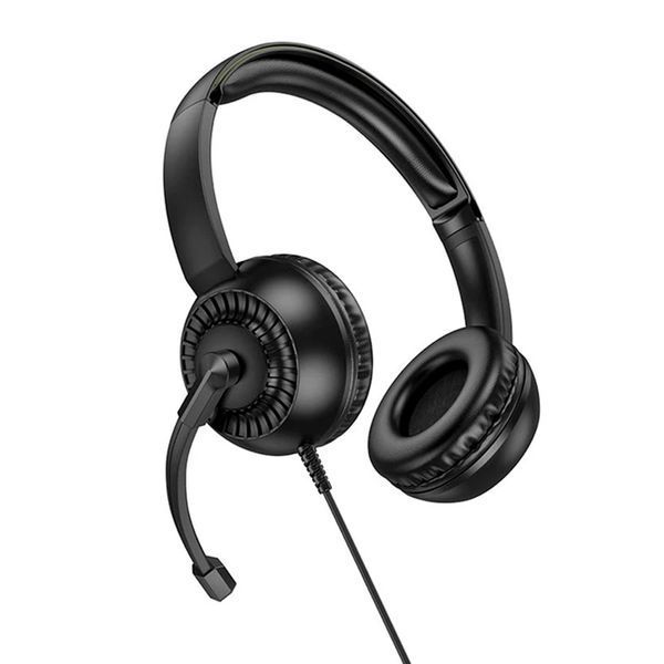 Навушники для комп'ютера hoco. W112 black 45277 фото