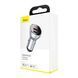 АЗП Baseus Digital Display Dual USB 4.8A Car Charger 24W silver 24902 фото 3