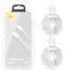Cable Baseus Simple Wisdom Data Cable Kit Type-C to Lightning PD 20W (1.5m) 2шт white 44140 фото 4
