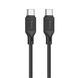 Cable Hoco Type-C to Type-C X90 60w/3A 1m black 31741 фото 3