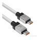 Кабель Baseus CoolPlay Series Type-C to Type-C 100W (2m) white 08865 фото 2