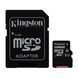 MicroSD 128 GB Kootion UHS-1 Class 10+ SD adapter UA 45435 фото 2