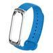 Ремінець Xiaomi Mi Band 5/6 combined Steel-Carbon fiber blue 04928 фото 2