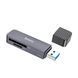 Сard reader Hoco HB45 USB 2.0 Micro/Micro SD black 37280 фото 2