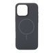 Silicone case iPhone 15 Pro with MagSafe Premium gray 41937 фото 1