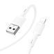USB Cable Hoco Lightning X83 2.4A 1m white 44804 фото 3