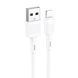 USB Cable Hoco Lightning X83 2.4A 1m white 44804 фото 4