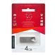 USB Flash 4 GB T&G 117 Metal Silver 28268 фото 1