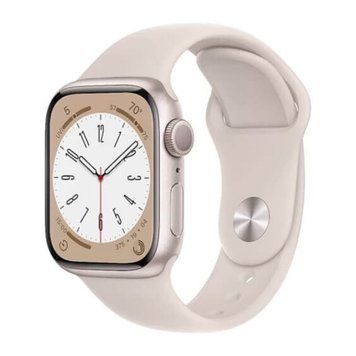APPLE Watch S8 GPS 45 Starlight Alum Starlight Sp/B UA 04941 фото