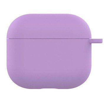 Чохол Silicone Case на AirPods 3 light purple 00025 фото