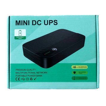 ДБЖ WGP Mini UPS UPS-18W DC1018P YT45391 5V+9V+12V 2А 15V+24V 1А 10400mAh black 45504 фото