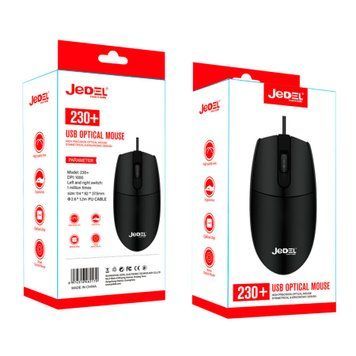 Мишка дротова JEDEL 230+ black 47701 фото