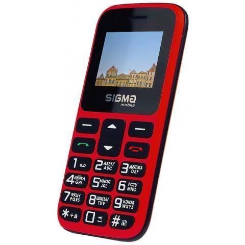 Телефон Sigma Comfort 50 CF113 HIT 2020 Red UA 26376 фото