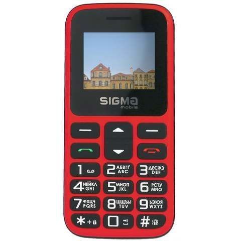 Телефон Sigma Comfort 50 CF113 HIT 2020 Red UA 26376 фото