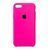 Silicone case iPhone 6/6S pink neon 30033 фото