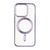 Силікон iPhone 14 MagSafe chrome purple 04606 фото