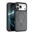 Силікон iPhone 17 Pro Max Metal Buttons with MagSafe black 43591 фото